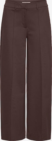 ICHI Плиссированные брюки 'IHKate' в Коричневый: спереди