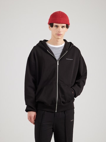 Pegador Sweat jacket in Black: front