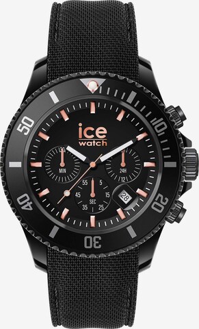 ICE WATCH Analoguhr in Schwarz: predná strana