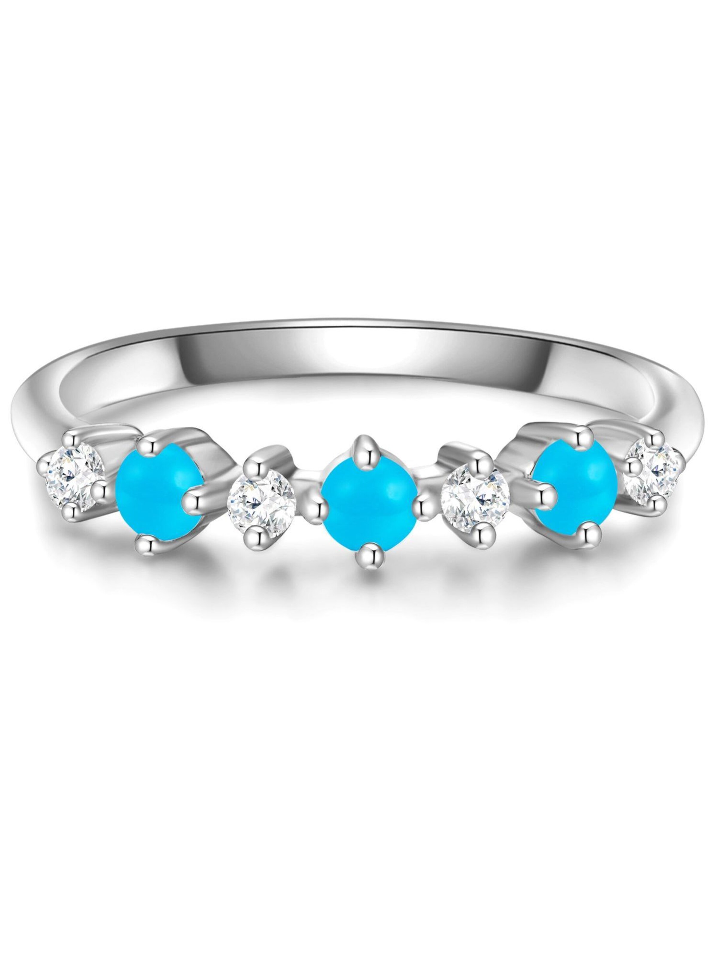 Glanzstücke München Ring in Zilver: voorkant