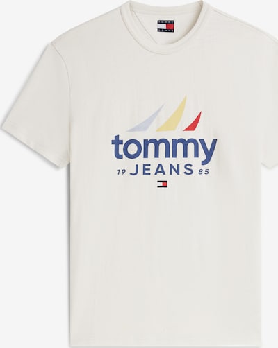 Tommy Jeans Majica 'SAILING' veličine XS u boja pijeska / tamno plava / žuta / crvena, Pregled proizvoda