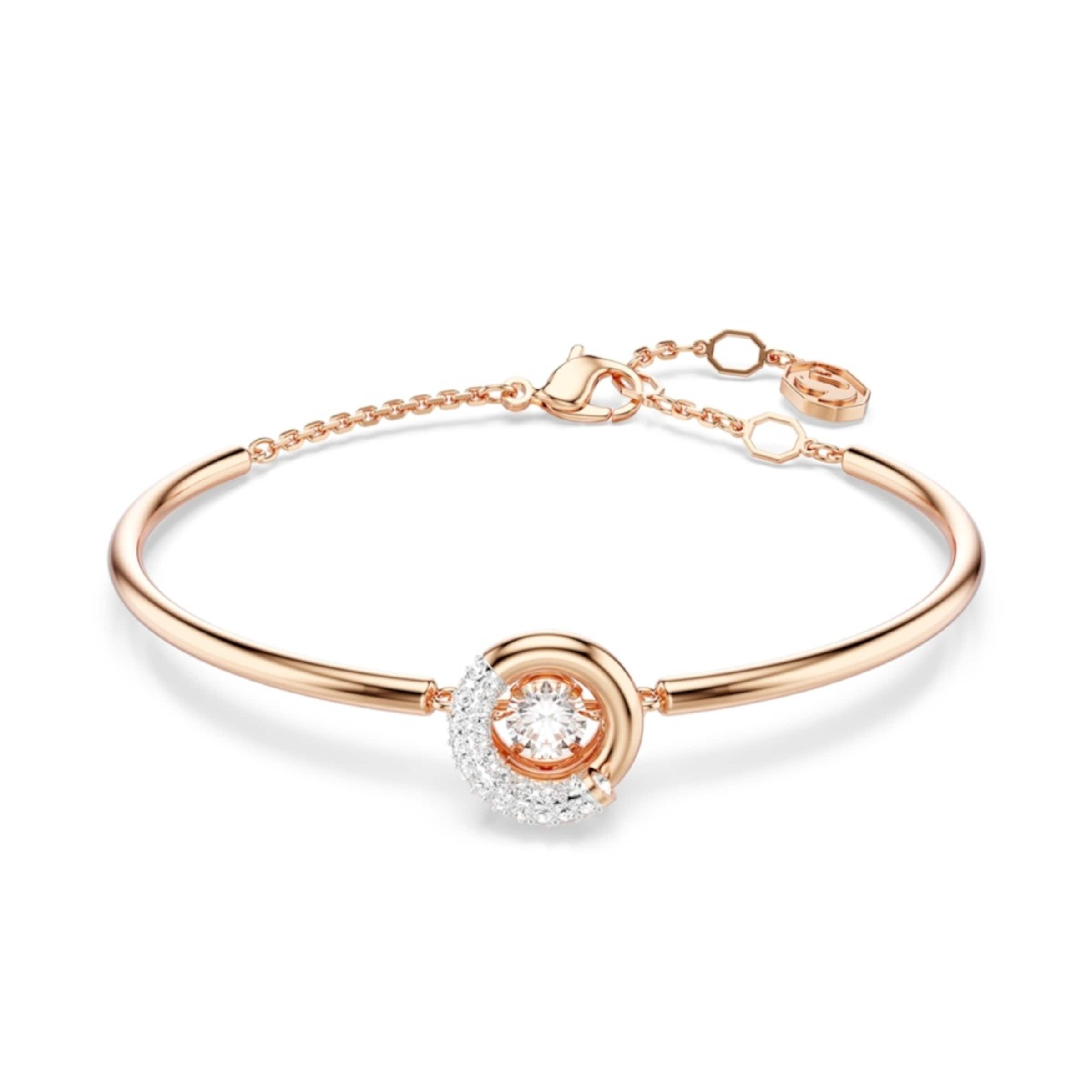 Swarovski Armband in Gold: Vorderseite