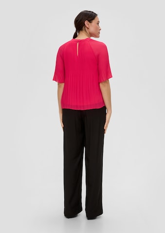 s.Oliver BLACK LABEL Bluse in Pink: zadná strana