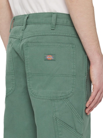 DICKIES Regular Hose 'Duck Canvas Carpenter'‌‌‌‌‌ in Grün