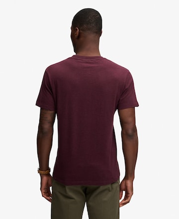Superdry & Co Shirt 'Essential Serif' in Red