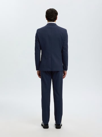 SELECTED Slim fit Suit Jacket 'SLMLOMAIR' in Blue