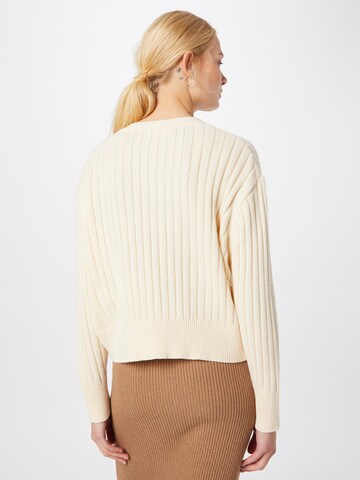 24COLOURS Knit Cardigan in Beige