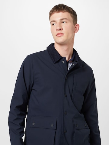 BURTON MENSWEAR LONDON Prehodna jakna | modra barva
