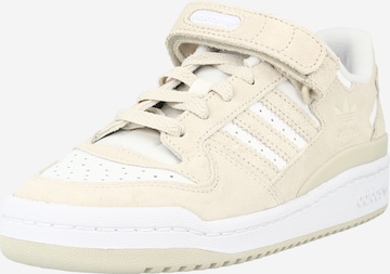 ADIDAS ORIGINALS Matalavartiset tennarit 'Forum Low' värissä beige: edessä