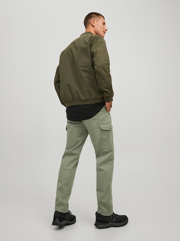 JACK & JONES regular Παντελόνι cargo 'OLLIE BOWIE' σε πράσινο