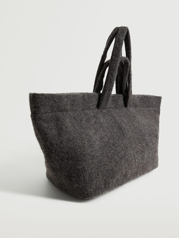 Shopper 'Fania' di MANGO in grigio