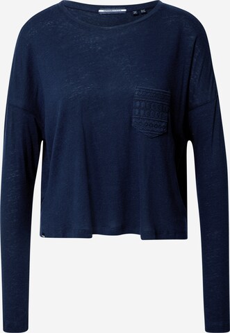 Superdry Shirt 'Montauk' in Blau: predná strana