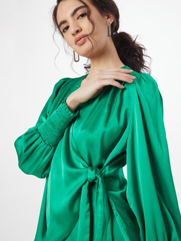 Chemisier 'Leika' co'couture en vert