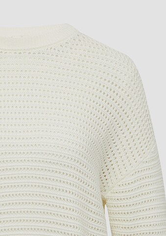 Pull-over QS en beige