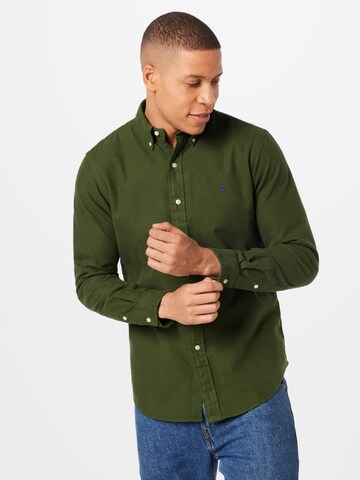 Polo Ralph Lauren Regular Fit Paita värissä vihreä: edessä