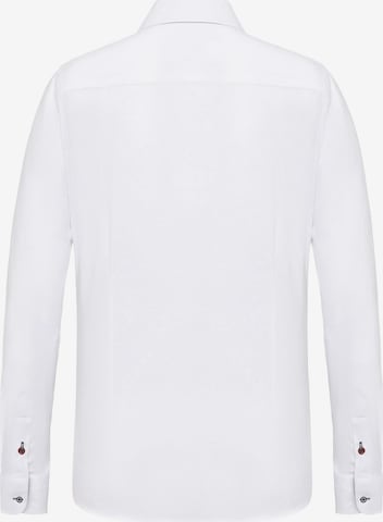 DENIM CULTURE Bluzka 'GISELLE' w kolorze biały