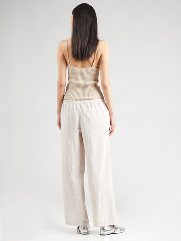Wide Leg Pantalon 'Dina' Gina Tricot en beige