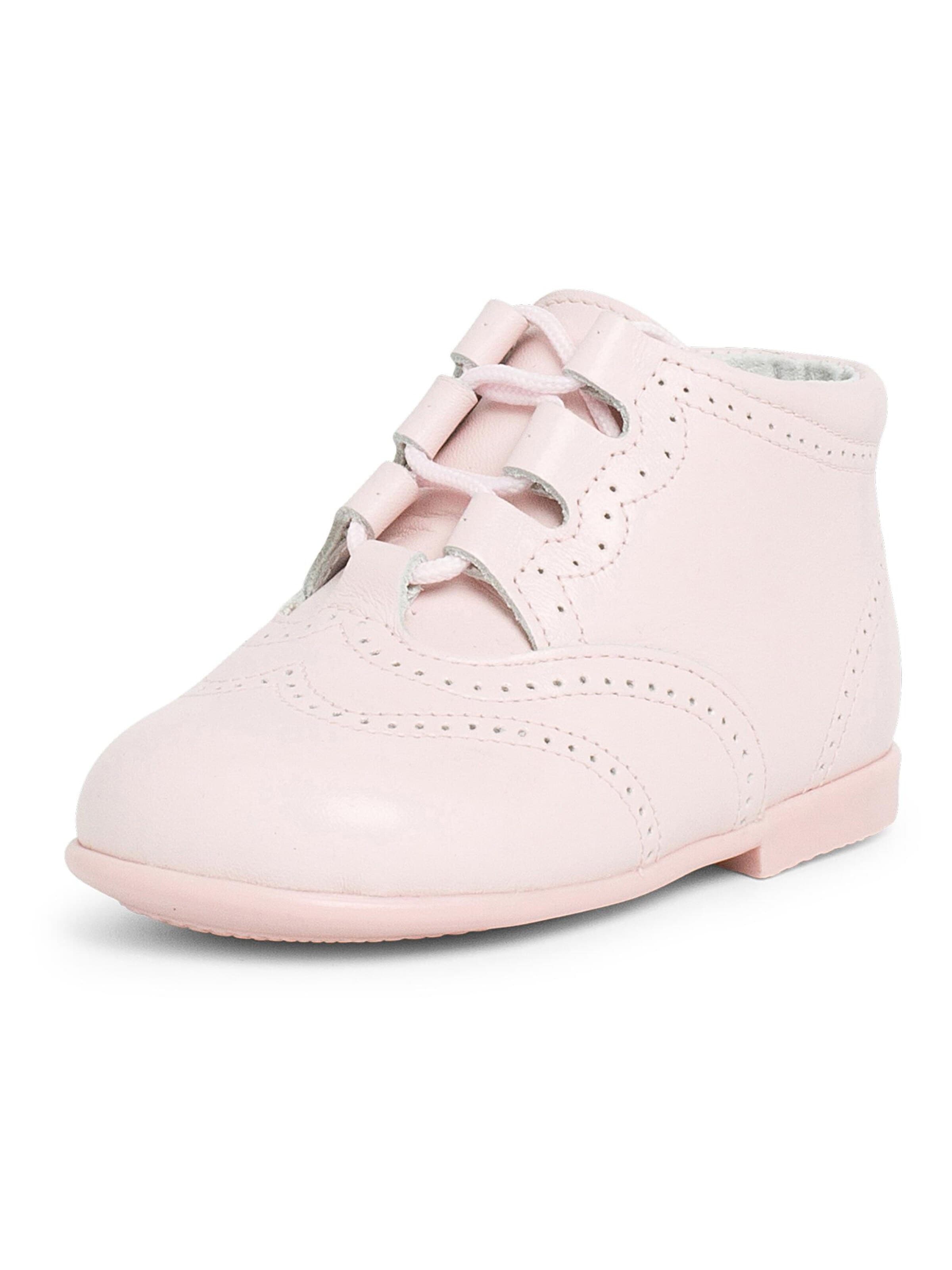 Pisamonas - Zapatos primeros pasos en rosa: frente