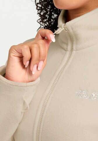 JACK WOLFSKIN Bluza polarowa funkcyjna 'TAUNUS 200' w kolorze beżowy