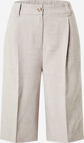 modström Trousers with creases 'Raphael' in Beige: front