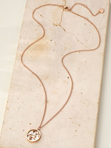 Hey Happiness - Cadena 'Luminous Leo' en oro