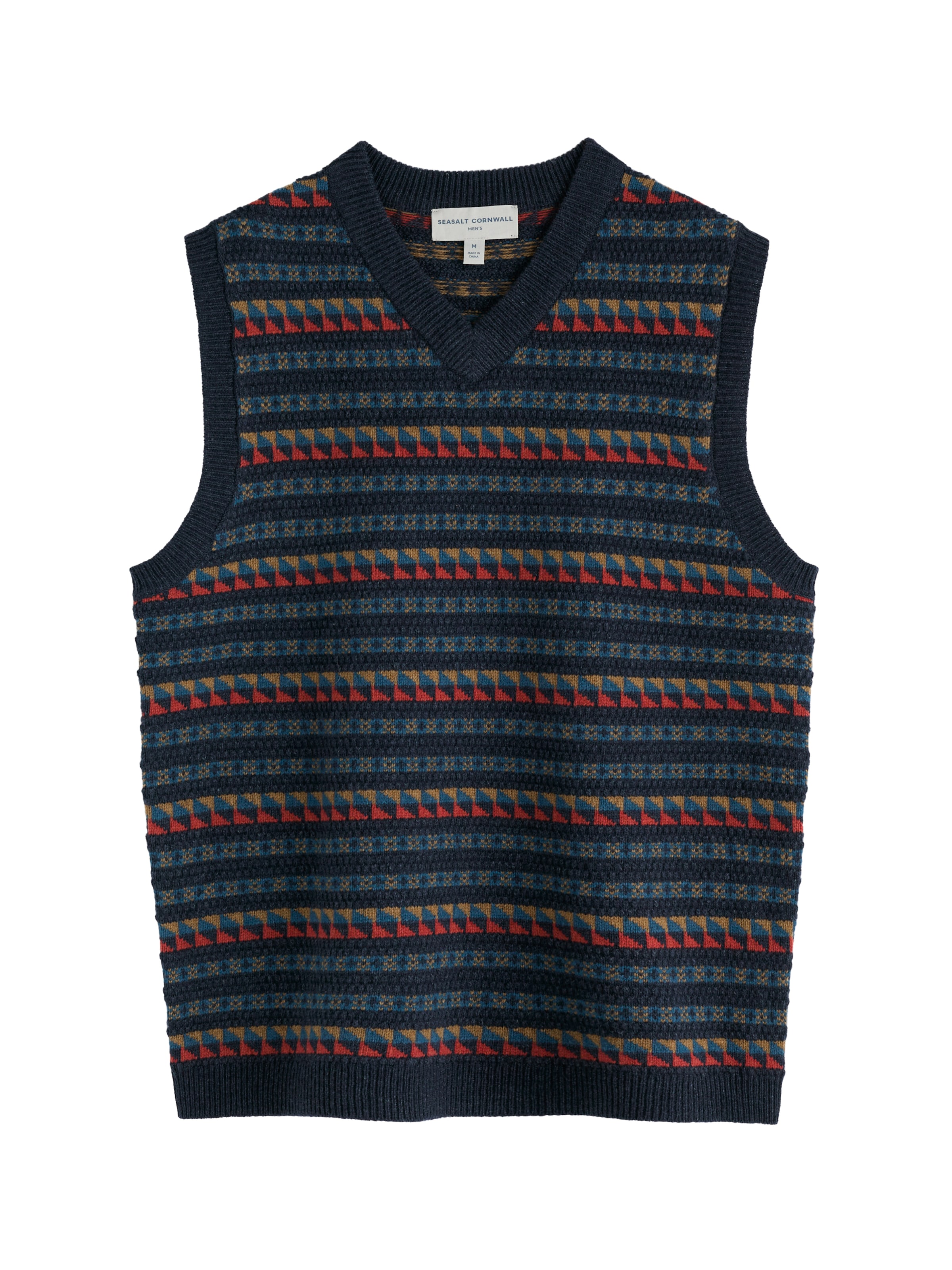 Seasalt Cornwall Neulepaita 'Walt' värissä sininen: etupuoli