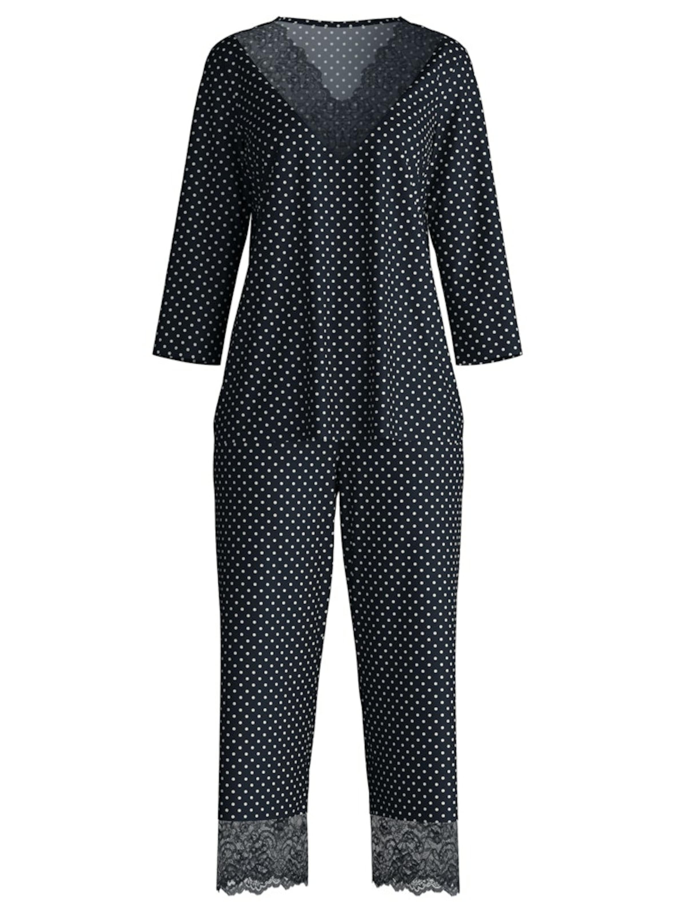CALIDA Pajama in Black: front