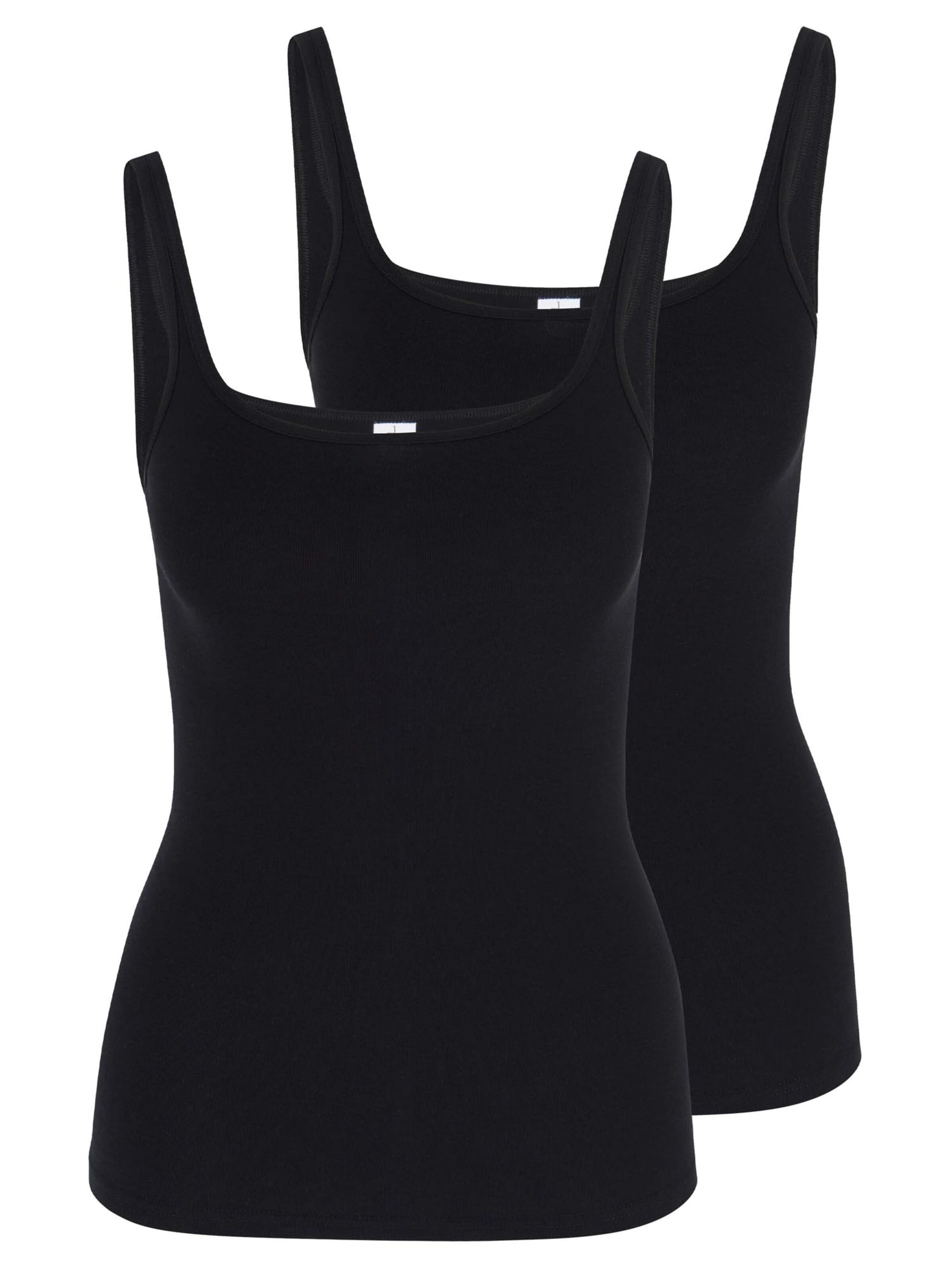 SPEIDEL Undershirt 'bio.cotton' in Black: front