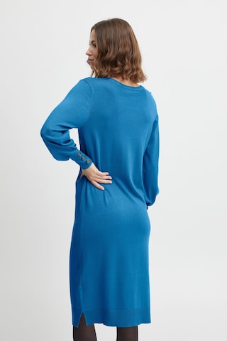 Fransa Knitted dress 'Blume' in Blue