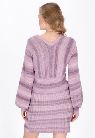 MYMO Trui 'Young Fashion' in Lila