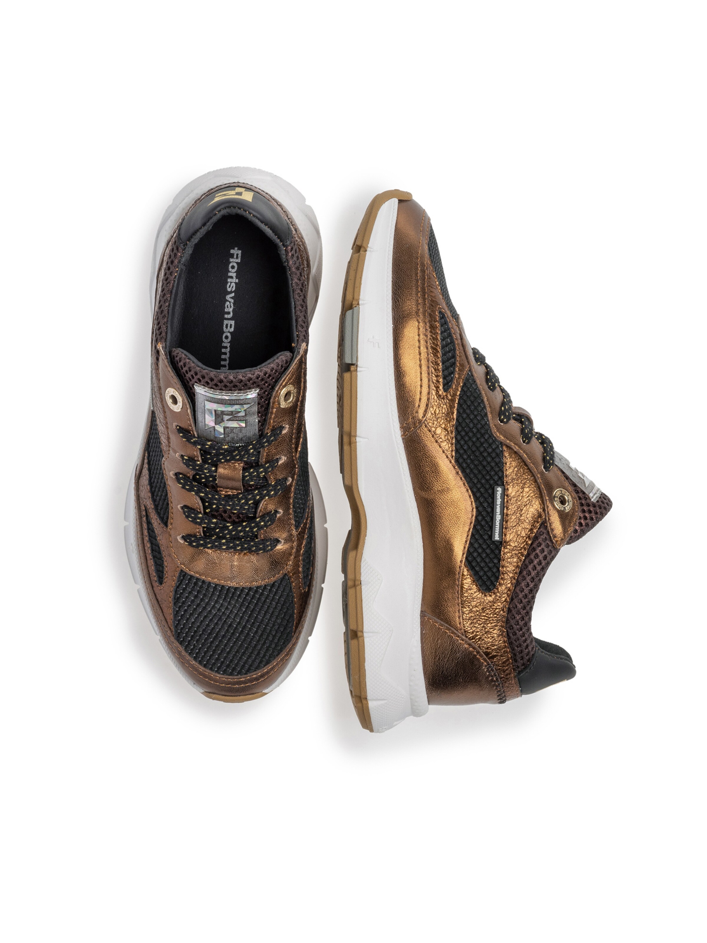Floris van Bommel Sneaker 'Daysi 01' in Braun