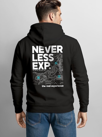 Neverless Sweatshirt 'Expedition' in Black
