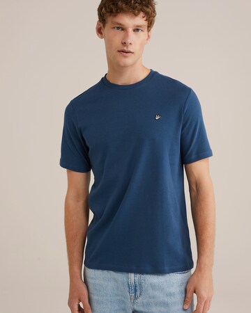 WE Fashion T-Shirt in Blau: Vorderseite