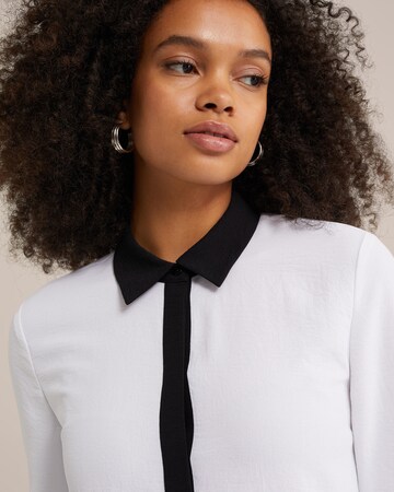 WE Fashion Bluse in Weiß