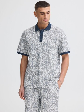 !Solid Shirt ' SDUxton ' in Blue: front