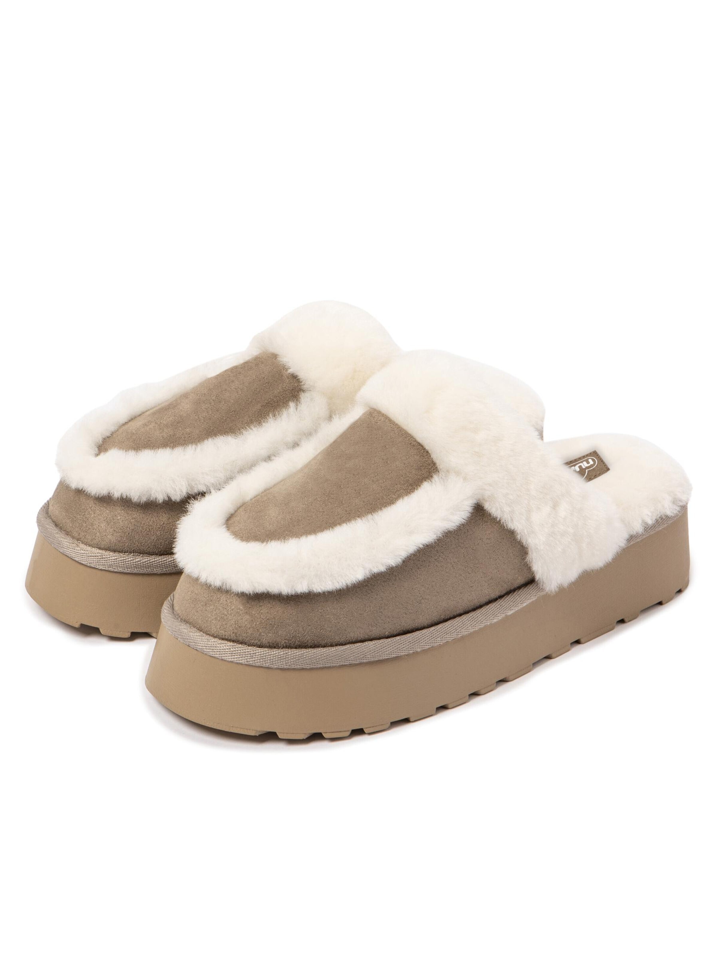 Nuvola. Slippers 'Alaska' in Grey