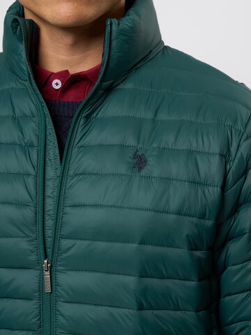 U.S. POLO ASSN. Jacket 'Mark' in Grün