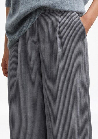 Wide leg Pantaloni di COMMA in grigio: frontale