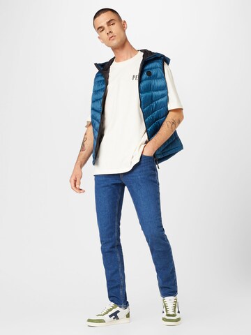 JACK & JONES Vest 'HERO' i blå