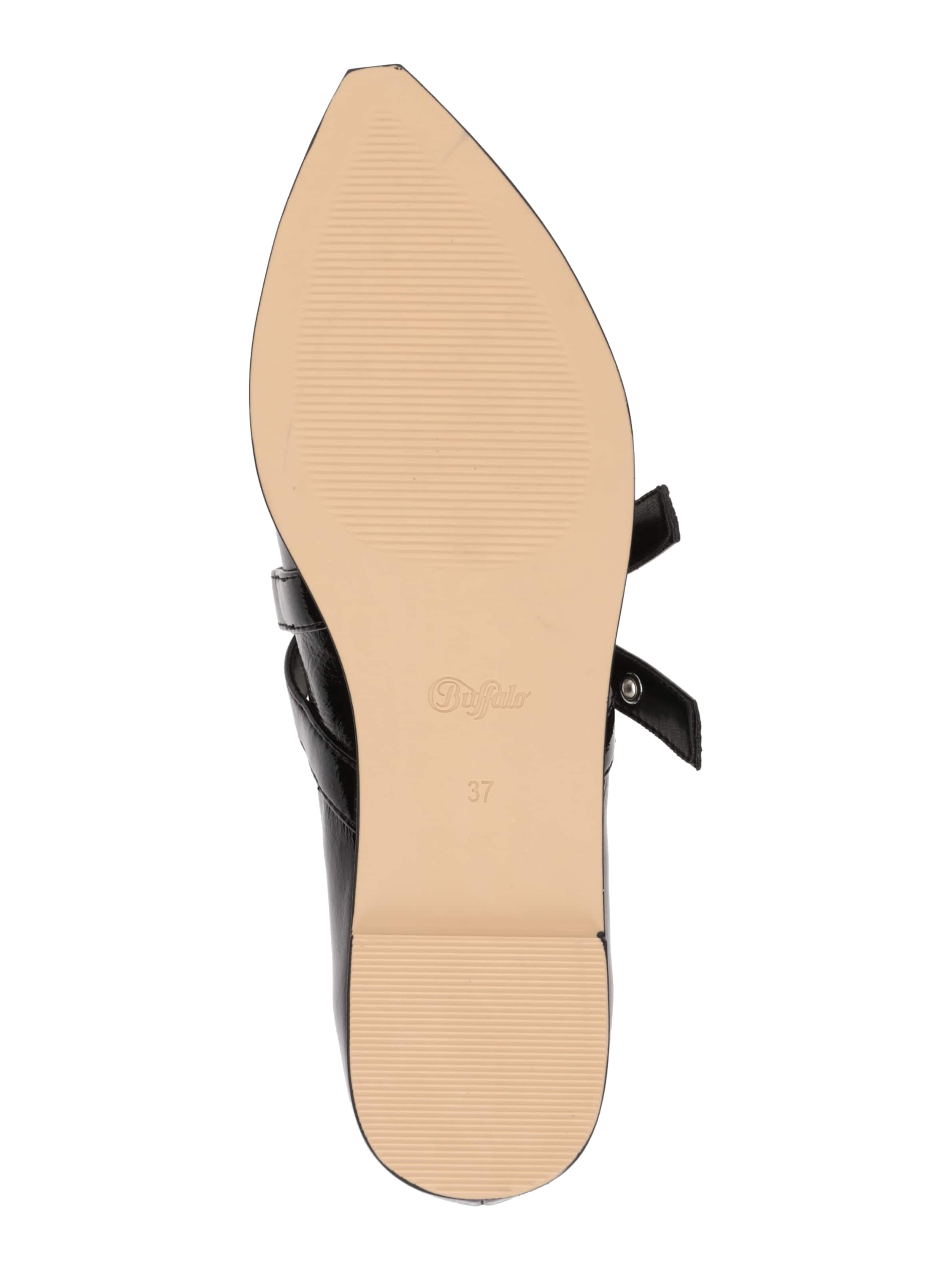 Ballerina con cinturino 'MARLY' di BUFFALO in nero