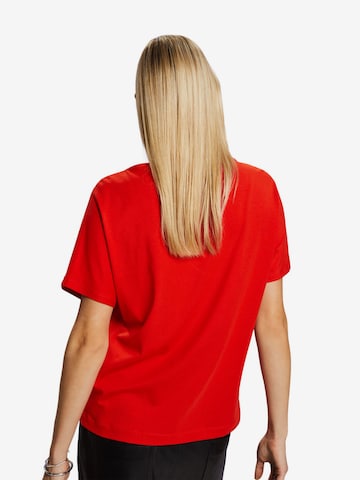 T-shirt ESPRIT en rouge