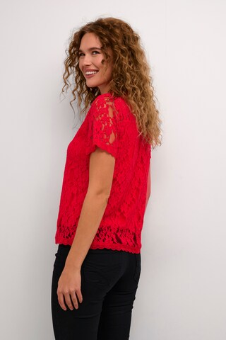 Camicia da donna 'Kit' di Cream in rosso