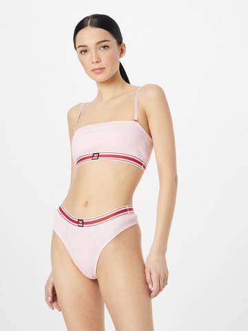 DIESEL Bandeau Bra 'BANDEL' in Pink