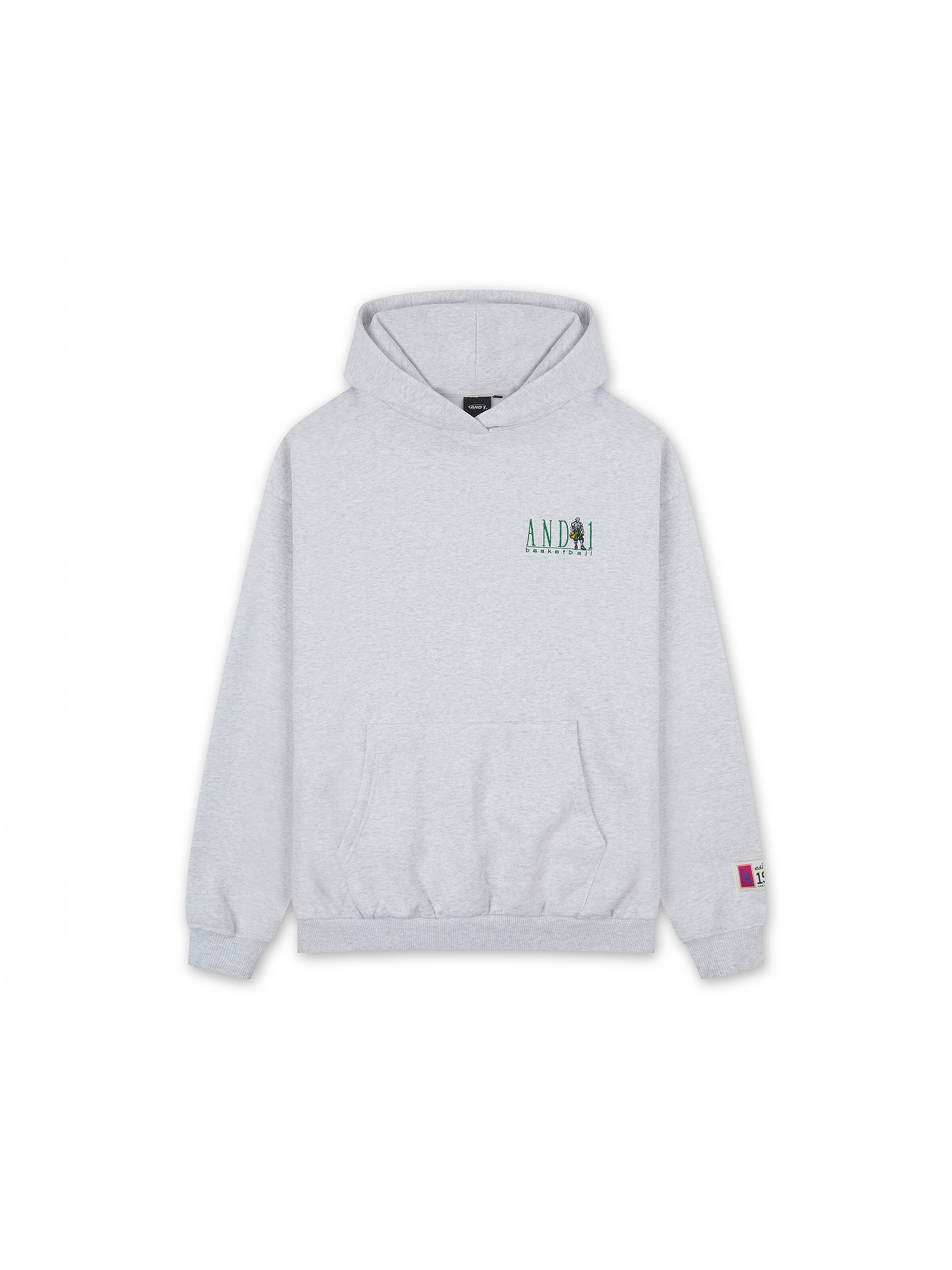 AND1 - Sudadera 'Core Retro' en gris: frente