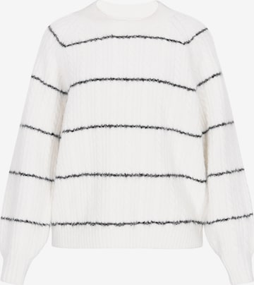 Pullover di usha BLUE LABEL in bianco: frontale