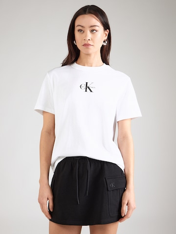 Calvin Klein Jeans Póló '20s CLASSIC' - fehér: elől