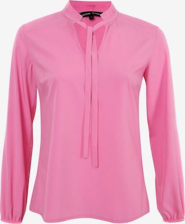 Awesome Apparel Blouse in Pink: front