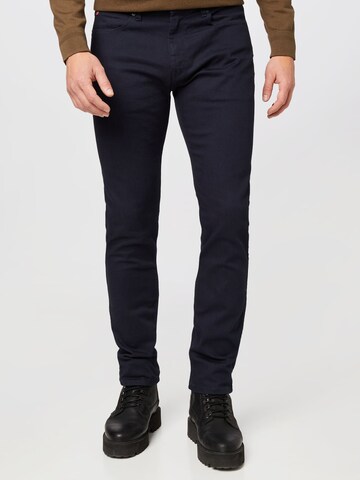 HUGO Slimfit Jeans 'HUGO 708' in Blauw: voorkant