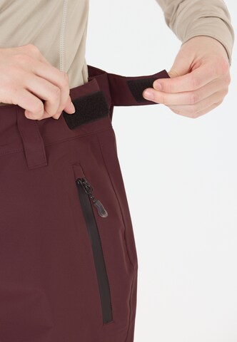 Whistler Regular Skihose 'Waitoro' in Rot