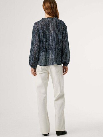 Pepe Jeans Blouse 'Mey' in Blauw
